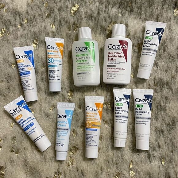 CeraVe Other - CeraVe Skincare Sample Bundle- New